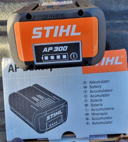 New! Stihl AP 300 Battery