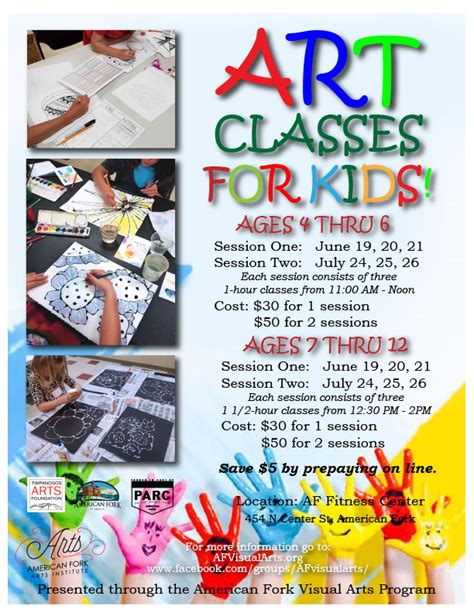 Children's Art Summer Camps - Timpanogos Arts Foundation - Serving All North Utah County