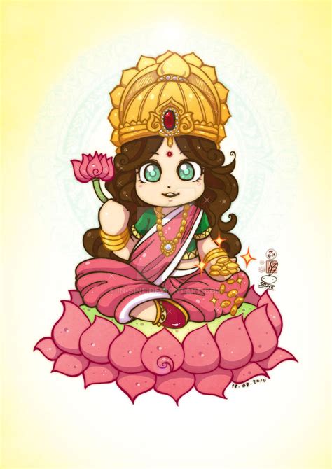 Maha Laxmi mata by In-Sine on DeviantArt