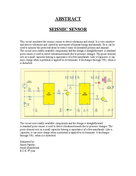 Seismic Sensor | PDF