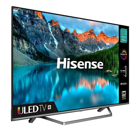 Hisense H55U7QFTUK 55 Inch QLED 4K Ultra HD Smart TV | Costco UK