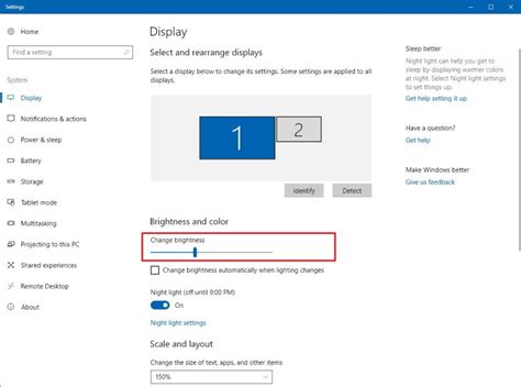 How to adjust screen brightness on Windows 10 | 2shorte - Your source for tech tips and tricks