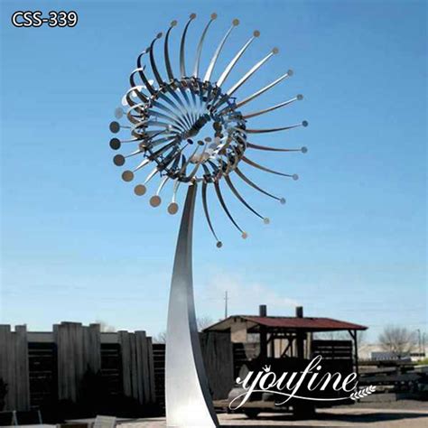 Large Metal Kinetic Wind Spinners Sculpture-YouFine Art Sculpture