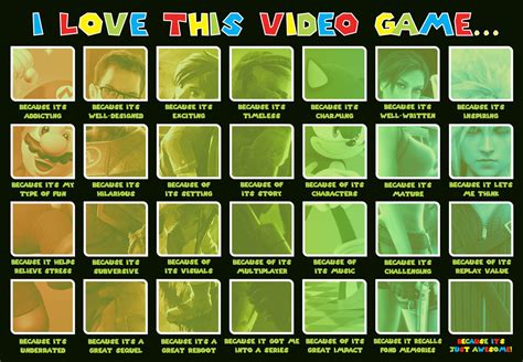 'I Love This Video Game' Meme Template by Sukoshi13 on DeviantArt