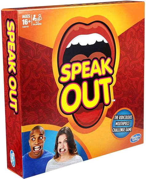 Speak Out Speak Out Board Game Hasbro Toys - ToyWiz