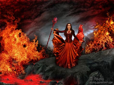 Fire Queen by adunio on DeviantArt