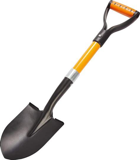 Amazon.com : Shovel for Digging 28-inch Small Round Shovel with D ...