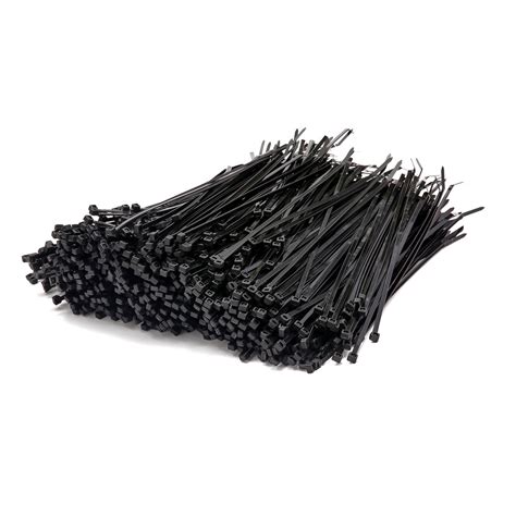 Bulk Cable Ties - Pack of 1000 Black Cable Ties - Cableties.co.uk