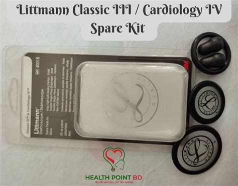 3M Littmann Stethoscope Classic – III & Cardiology IV Accessories ...