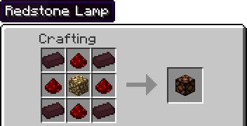 Change the Redstone Lamp Recipe - Suggestions - Minecraft: Java Edition - Minecraft Forum ...