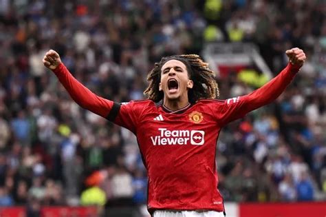 Hannibal Mejbri makes honest admission after scoring first Manchester United goal vs Brighton ...