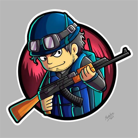 Stiker FanArt CSGO Comission by MochileroArt.deviantart.com on @DeviantArt | Illustration ...