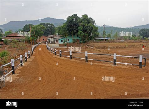 Village Road, India Stock Photo - Alamy