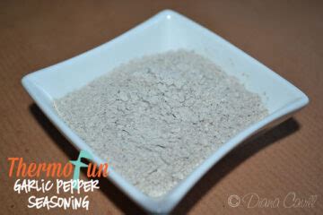 ThermoFun - Garlic Pepper Seasoning Recipe - ThermoFun | Thermomix ...