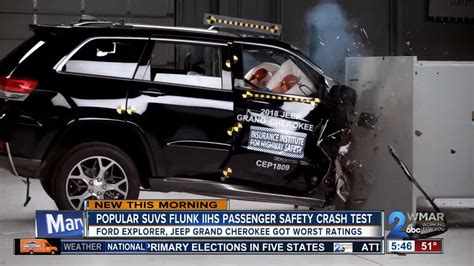 Two popular SUVs fail crash safety test