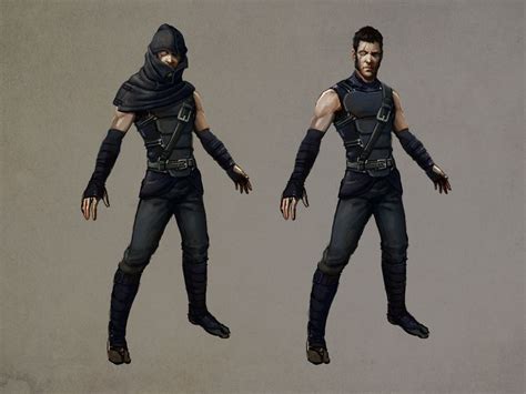 Jason Godbout: Thief Character concept art | Charakterdesign