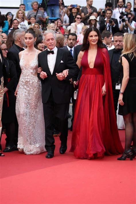 Cannes 2023: Michael Douglas, Carys Zeta, and Catherine Zeta-Jones share a cute family moment at ...