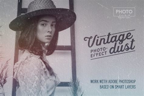 Vintage Dust Photo Effect Graphic by Graphic Spirit · Creative Fabrica