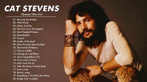 Cat Stevens Greatest Hits Full Album - Folk Rock And Country Collection 70's/80's/90's - YouTube