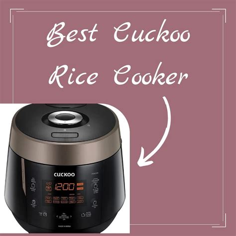 5 Best Cuckoo Rice Cooker in 2024