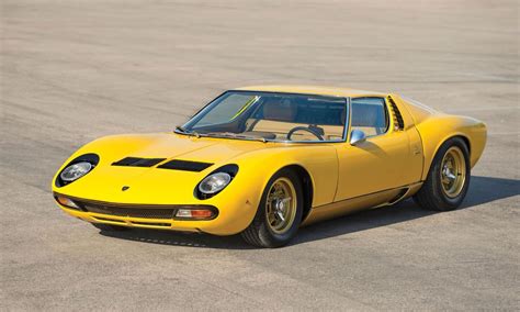 RM Arizona 2016 - 1971 Lamborghini Miura P400 SV » Car-Revs-Daily.com