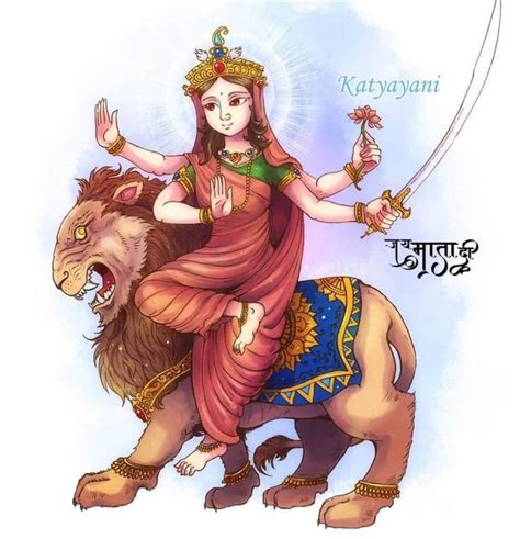 149+ Maa Katyayani Images | Goddess Katyayani HD Wallpapers