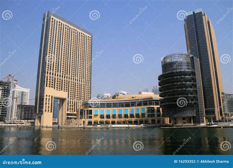 Dubai Marina Buildings stock photo. Image of eastern - 16293352