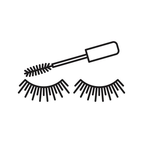 Linear, Eye Mascara, Outline Drawings, Line Illustration, Girly Art, Clipart, Eyelashes, Graphic ...