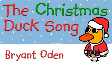 The Christmas Duck Song, by Bryant Oden: Official Lyric Video Chords ...