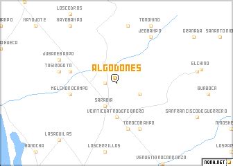 Algodones (Mexico) map - nona.net