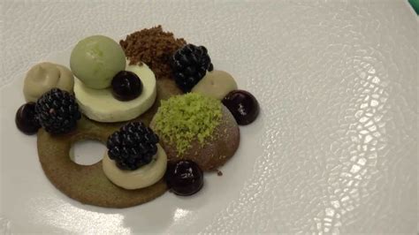 Koen Verjans prepares a chocolate dessert at Michelin star Innesto ...