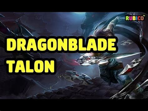 DRAGONBLADE TALON SKIN SPOTLIGHT - LEAGUE OF LEGENDS - YouTube