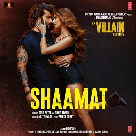 ‎Shaamat (From "Ek Villain Returns") - Single av Ankit Tiwari & Tara ...