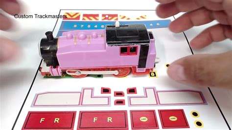 Pre-cut decals for Rosie Thomas Trackmaster - YouTube