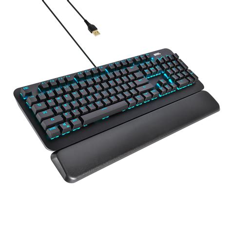 Buy onn. Gaming Mechanical Keyboard with Blue Switches, Adjustable 16.8M LED Lighting (Software ...