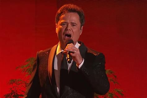 The Clean Cut: Donny Osmond sings number from Disney’s ‘Mulan’ on ‘Dancing with the Stars ...