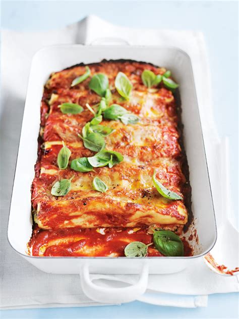 cannelloni recipe beef spinach ricotta