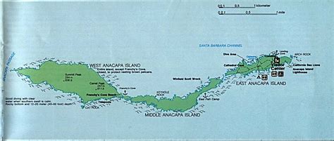 Anacapa Island Map, California - Full size | Gifex