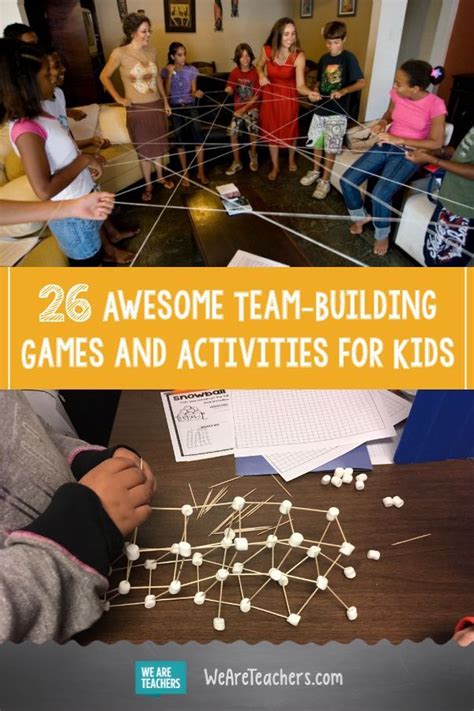 26 tolle Teambuilding-Spiele und Aktivitäten für Kinder - #Aktivitäten… | Classroom team ...