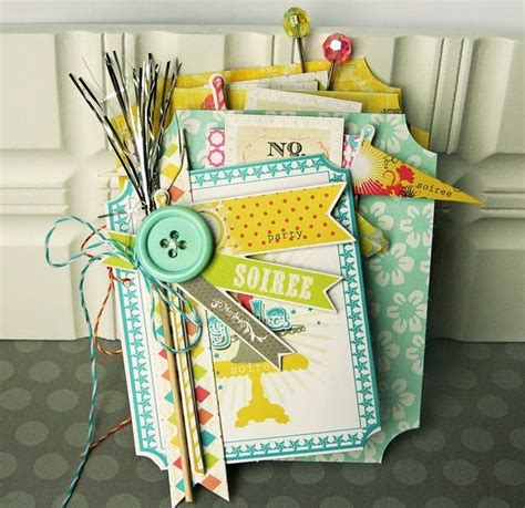 Homespun with Heart | Mini scrapbook albums, Mini albums, Mini scrapbook