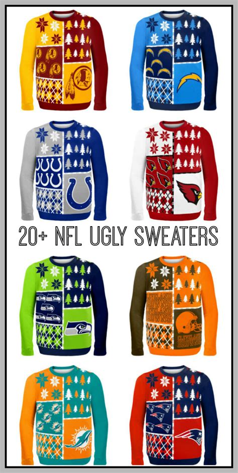 NFL Ugly Sweater Ideas - Our Thrifty Ideas