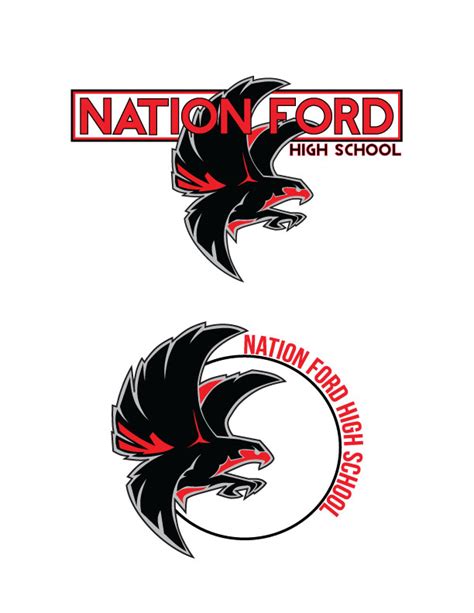 Digital Art & Design: Nation Ford High School Logo