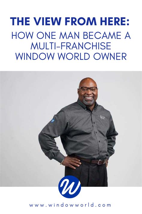 Window World franchisees are inspiring, extraordinary business owners, and we are proud to ...