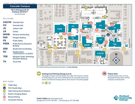 Download a PCC Campus Map | Marketing and Communications at PCC