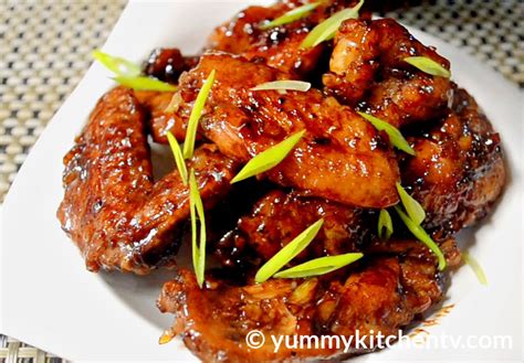 Coca Cola Chicken Wings - Yummy Kitchen