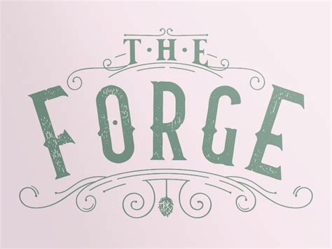 The Forge Logo | ? logo, Logo design, Forging