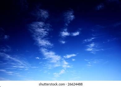 Deep Blue Sky Stock Photo 26624488 | Shutterstock