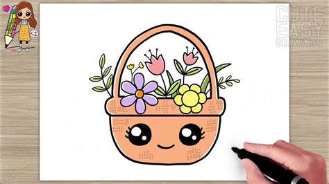 Cute Easy Drawings Of Flowers