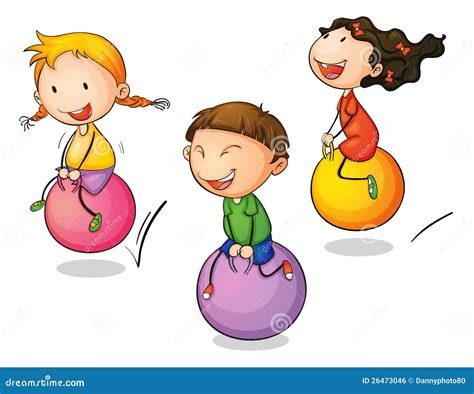 Bounce stock vector. Illustration of bouncing, cartoon - 26473046