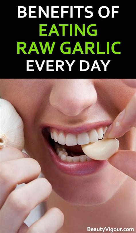 Benefits Of Eating Raw Garlic Every Day - BeautyVigour | Eating raw garlic, Raw garlic, Benefits ...